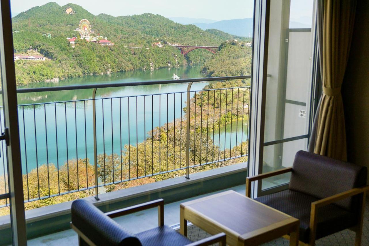 Enakyo Onsen Hotel Yuzuriha Exterior foto